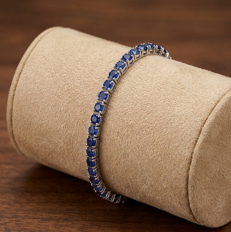 Pulsera de Tenis de Zafiro