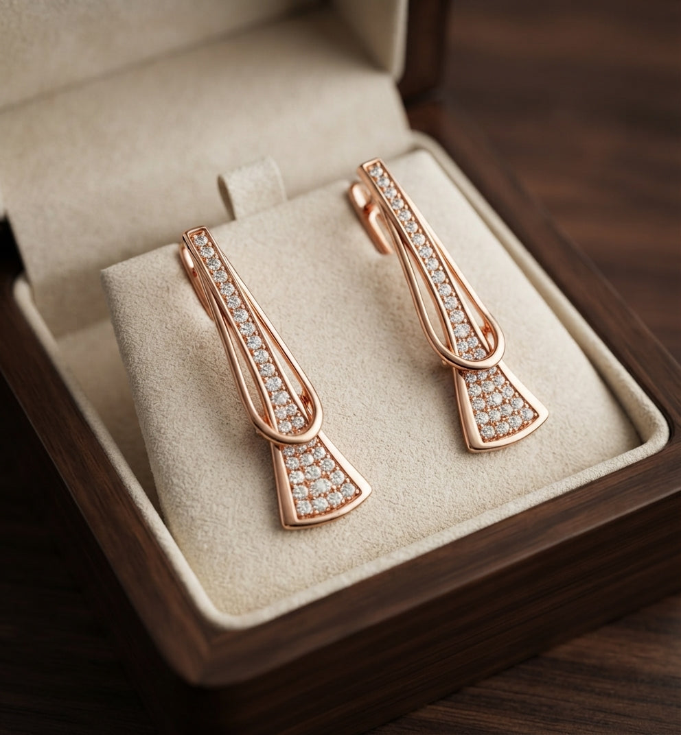 Aretes de Cristal en Capas Radiantes