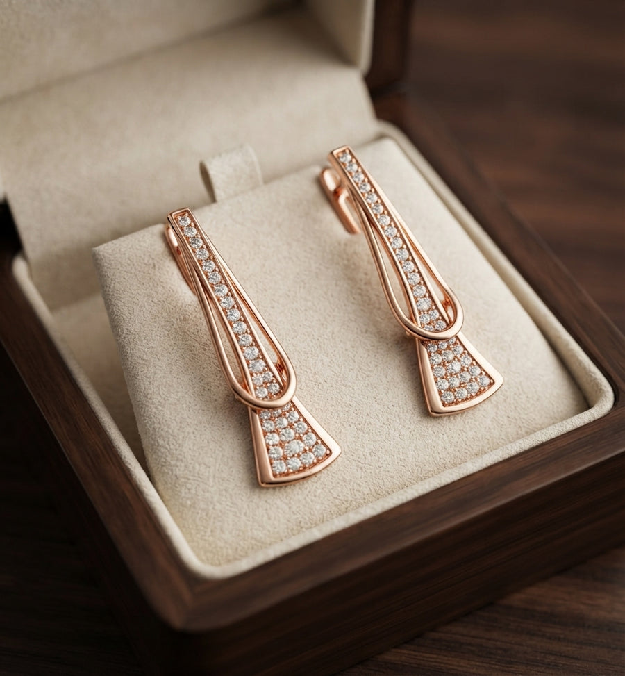 Aretes de Cristal en Capas Radiantes