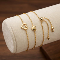 Pulseras de Corazón Radiantes