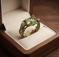 Anillo de Flor Verdante