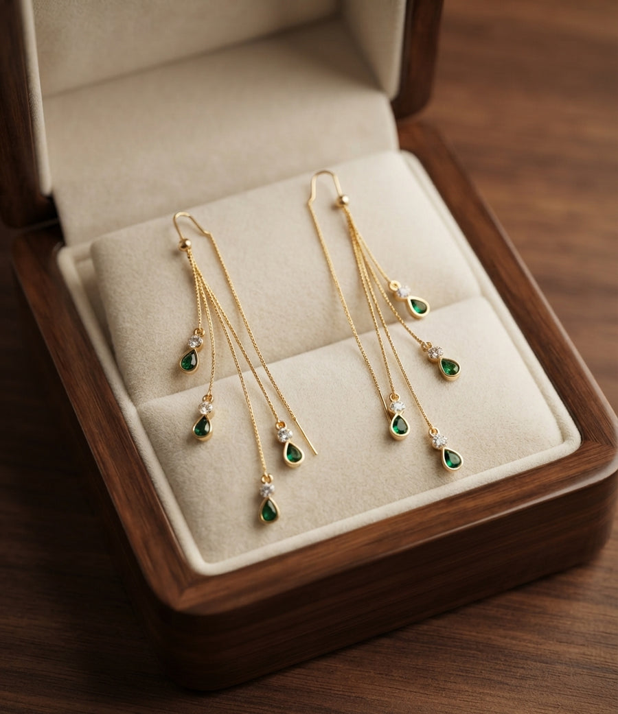 Aretes Calista Moreau de Borla