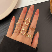 Set 11 Anillos Vintage en Plata