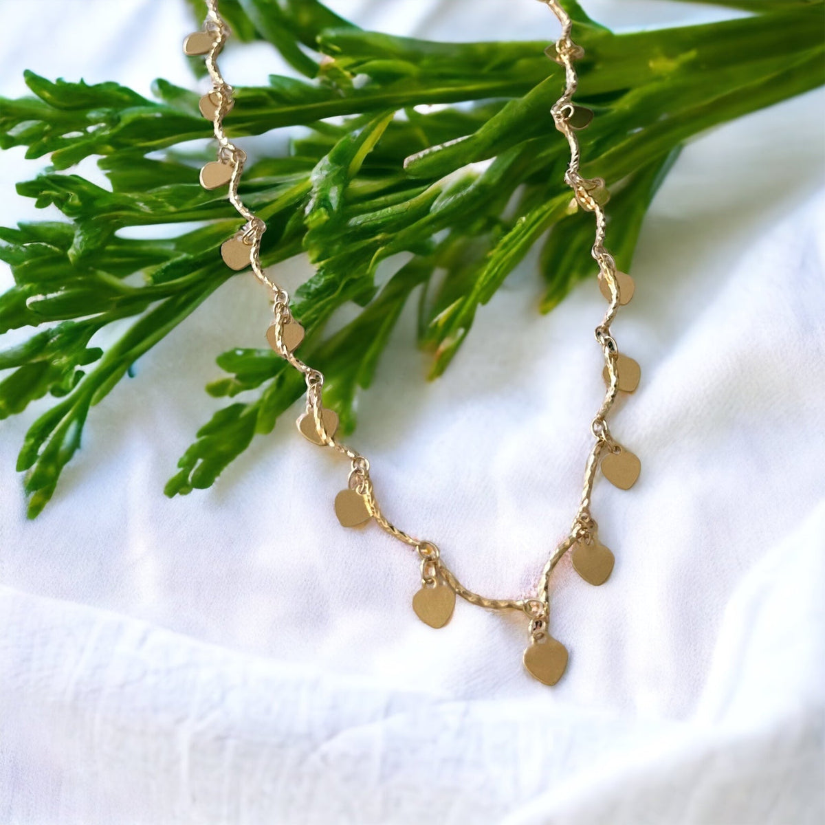 Collar Choker Melita de Corazón Colgante