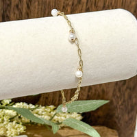 Pulsera Gina de Charm de Mini Perla