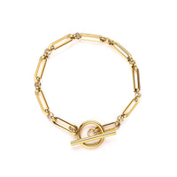 Pulsera de Eslabón con Barra en T