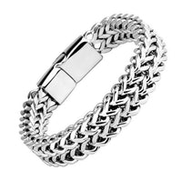 Pulsera de Doble Cadena Blindada
