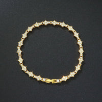Pulsera de Tenis Clásica de Racimo