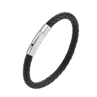 Pulsera de Cuero Trenzado Valor