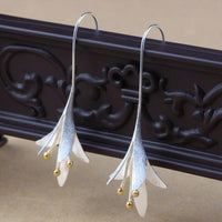 Aretes Florales en Plata Exclusivos