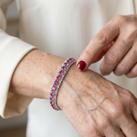 Pulsera de Tenis Roseglow