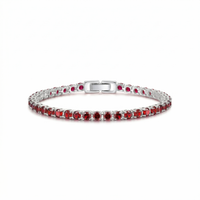 Pulsera de Tenis de Rubí