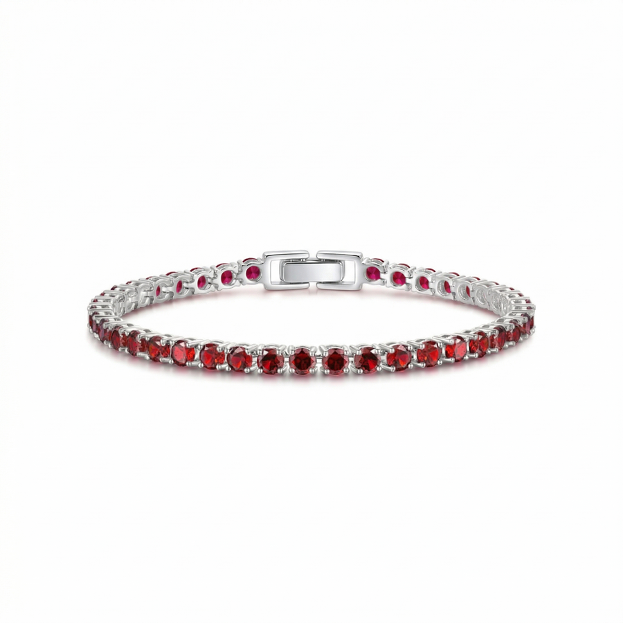 Pulsera de Tenis de Rubí
