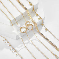 Set de Pulseras Boho en Oro
