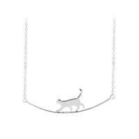 Collar de Gato Trepador en Plata
