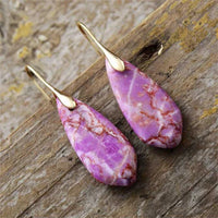 Aretes de Gota Arte de la Naturaleza