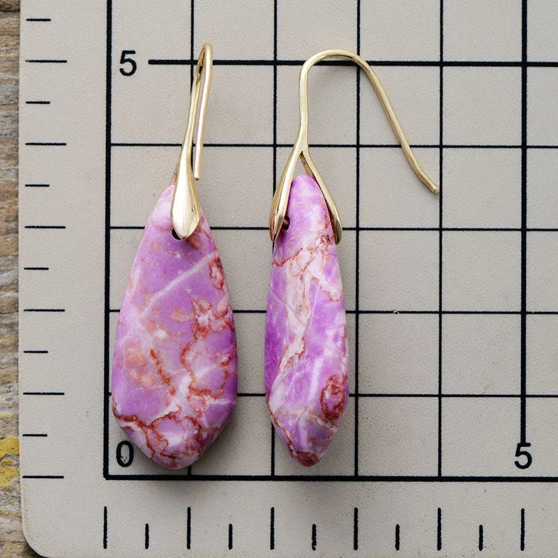 Aretes de Gota Arte de la Naturaleza