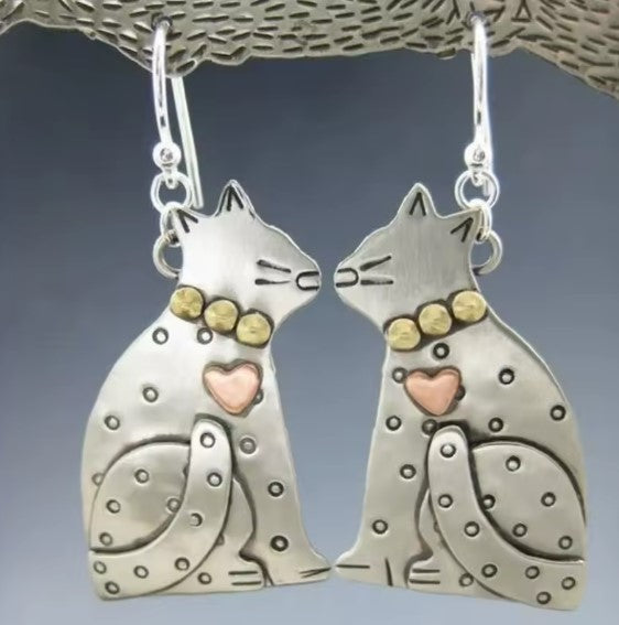 Aretes de Gato Encantadores