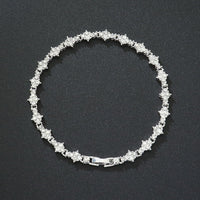 Pulsera de Tenis Clásica de Racimo