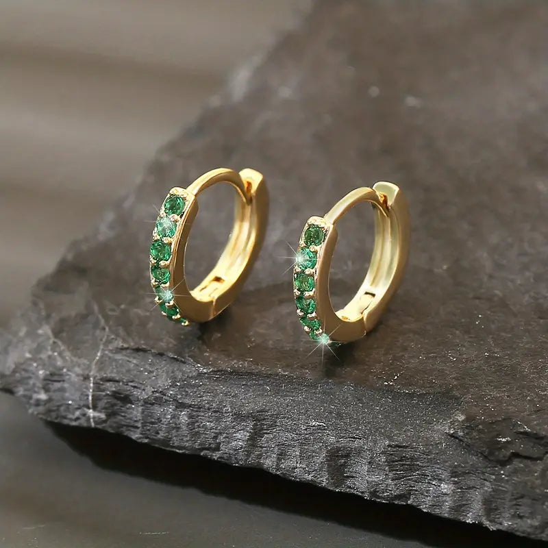 Aretes Colgantes en Oro Inspirados en la Costa