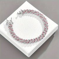 Pulsera Cubana Rubor Ártico