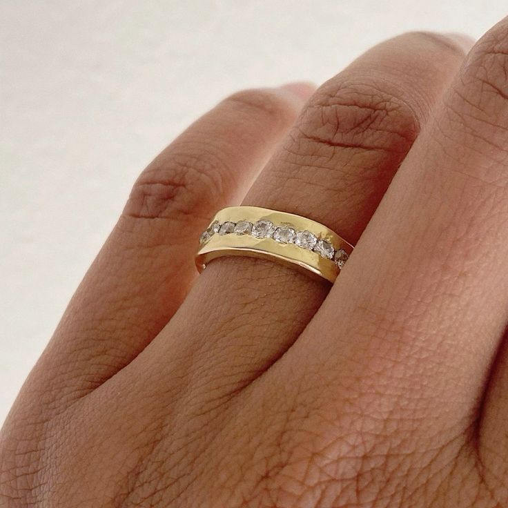 Anillo Vintage de Zirconia en Oro