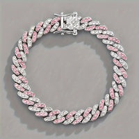 Pulsera Cubana Rubor Ártico