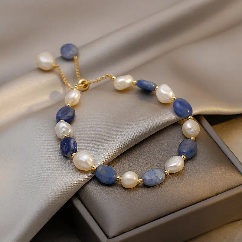 Pulsera Elegante de Perla del Océano | Joyería Sostenible Inspirada en el Océano