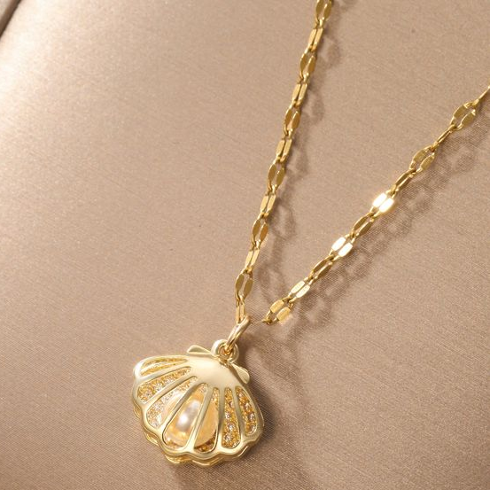 Collar de Perla de Concha