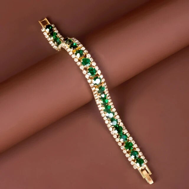 Pulsera Verde Elegante