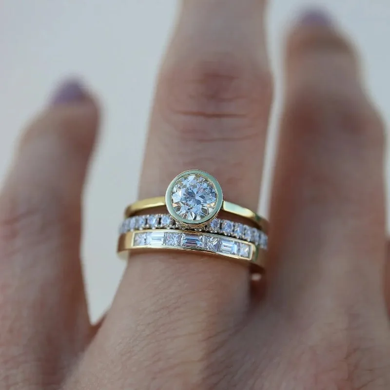 Set de Anillos Vintage Brillantes