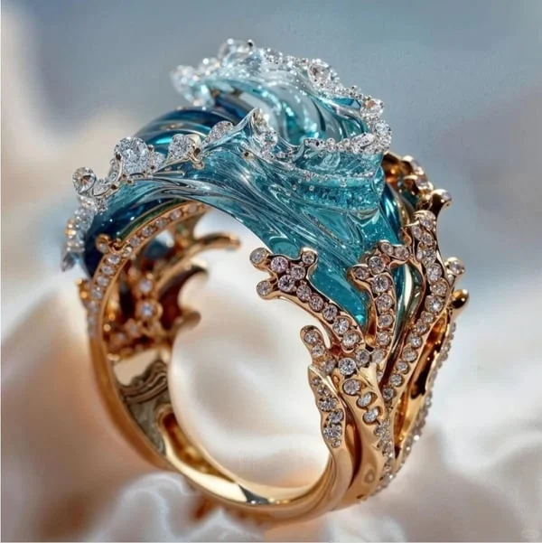 Anillo Juramento del Océano | Joyería Sostenible Inspirada en el Océano