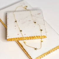 Collar Choker Stella con Dije de Estrella Delicado - Oro o Plata