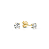 Larmes de Lune Stone Stud Earrings