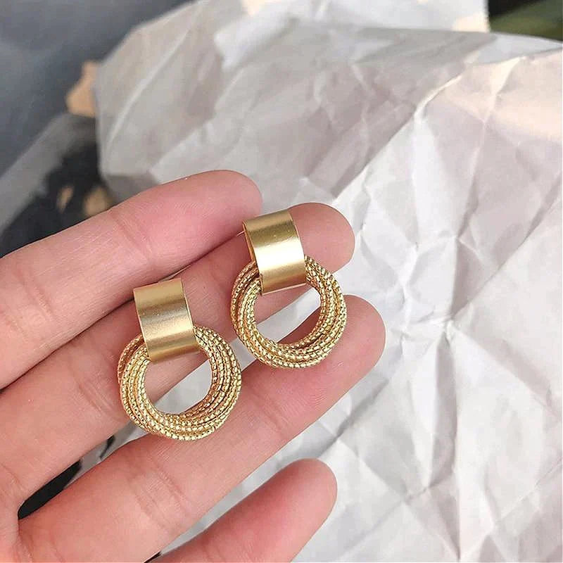 Aretes de Aro de Lujo en Oro