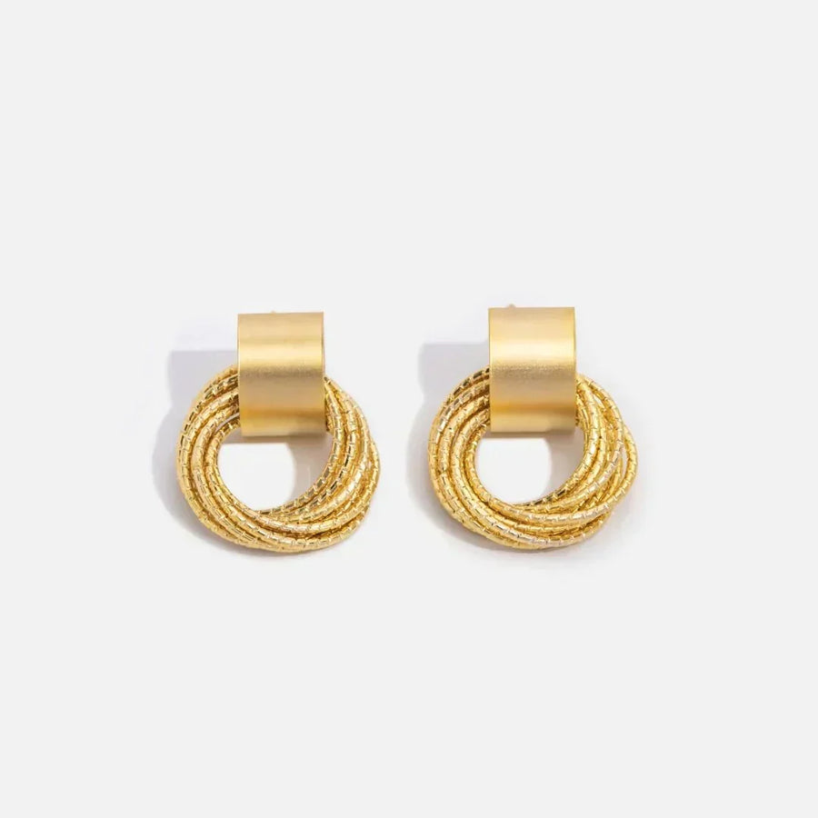Aretes de Aro de Lujo en Oro