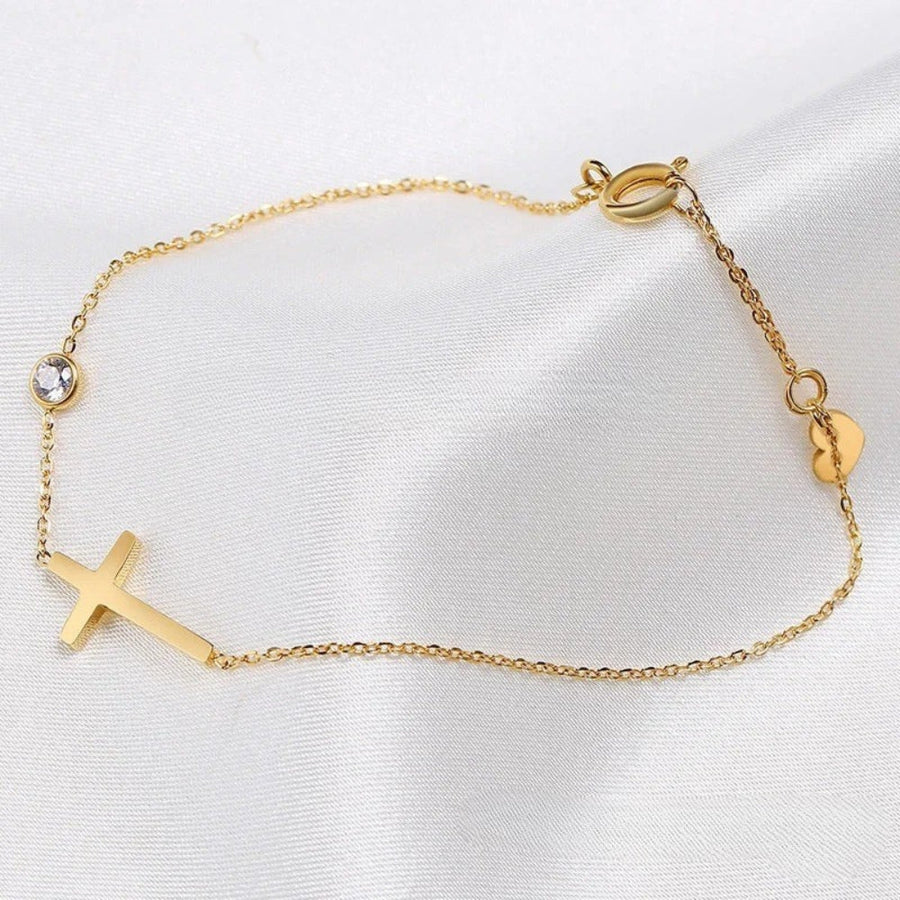 Pulsera de Charm Espiritual en Oro