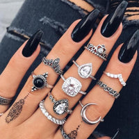 Set Premium Único de 8 a 12 Anillos