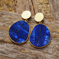 Aretes Colgantes Statement de Doble Círculo