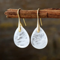 Aretes Luminosos de Gotita Serena