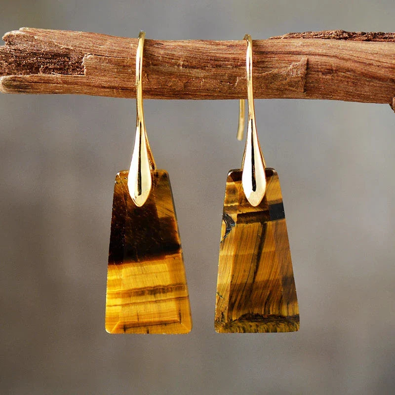Aretes Trapezoidales de Ojo de Tigre